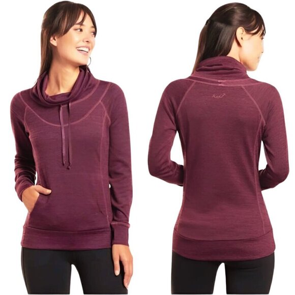 KÜHL Lea Pullover M - Red, Gorpcore, Casual, Fall, Sweater, Sweatshirt, Purple - Picture 1 of 11